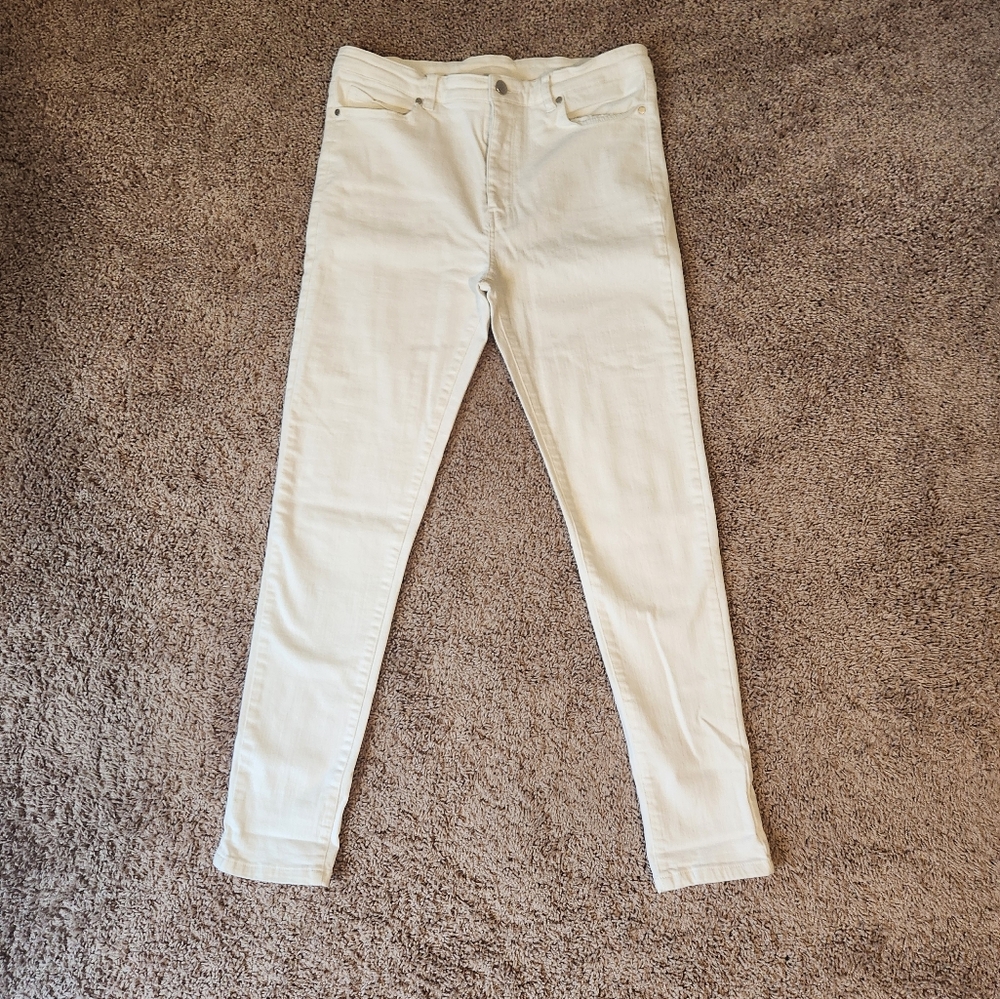 White Jegging